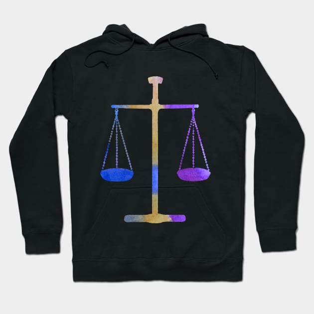 Scales of justice Hoodie by BittenByErmines